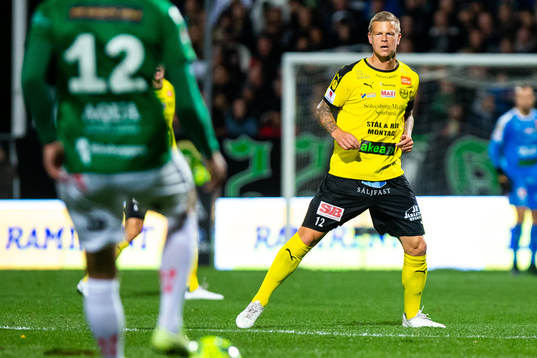 Jönköpings Jesper Svensson och Mjällbys David Löfquist