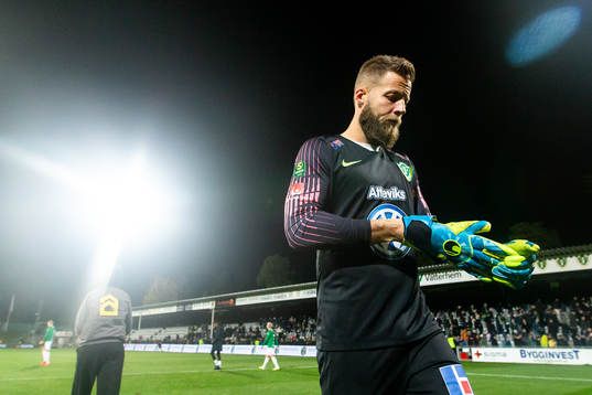 Jönköpings målvakt Frank Pettersson