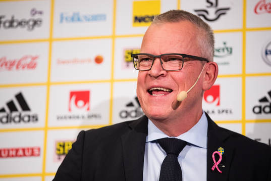 Head coach Janne Andersson of Sweden