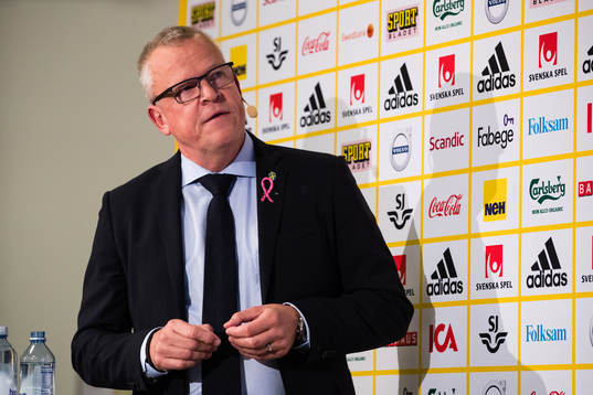 Head coach Janne Andersson of Sweden