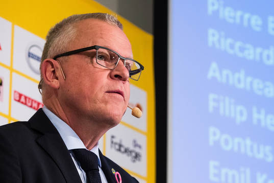 Head coach Janne Andersson of Sweden