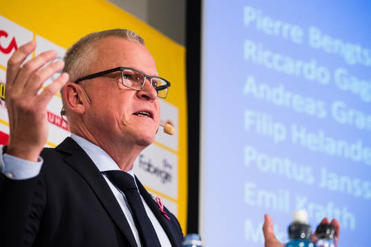 Head coach Janne Andersson of Sweden