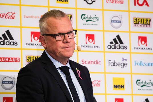 Head coach Janne Andersson of Sweden
