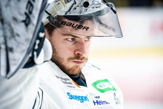 Karlskogas målvakt Tim Juel