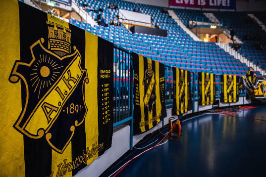 AIK-flaggor