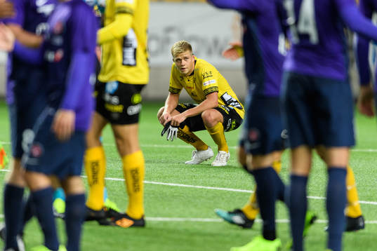 Elfsborgs Kevin Holmén deppar