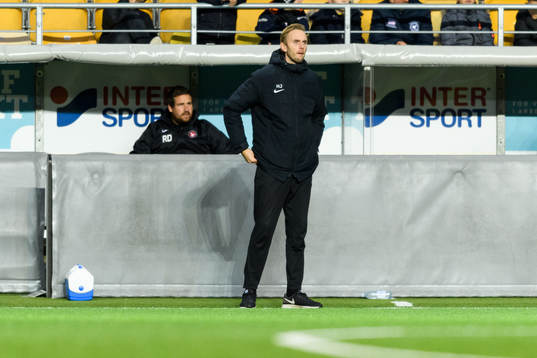 Midtjyllands tränare Henrik Jensen