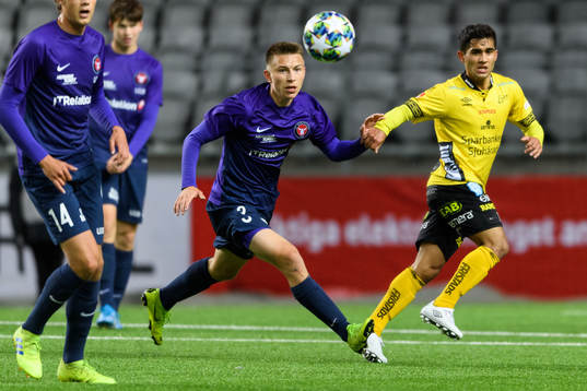 Midtjyllands Kristoffer Lund och Elfsborgs Eduart Iljazi