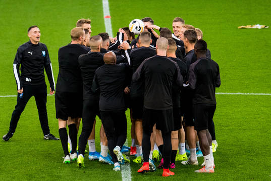 Players gather