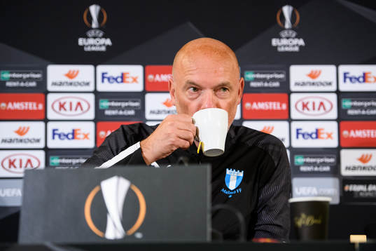 Uwe Rösler, head coach of Malmö FF