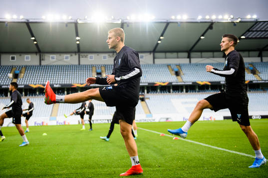 Felix Beijmo and Marcus Antonsson of Malmö FF