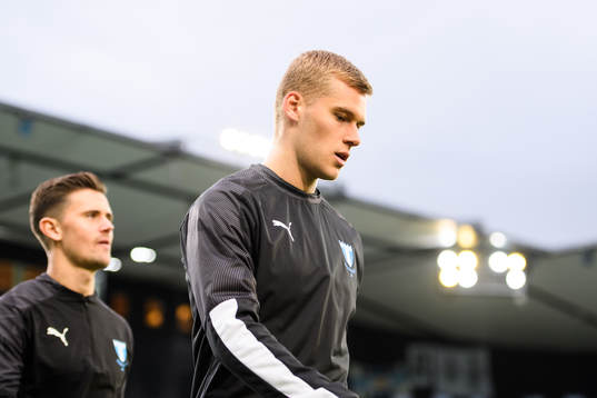 Marcus Antonsson and Felix Beijmo of Malmö FF