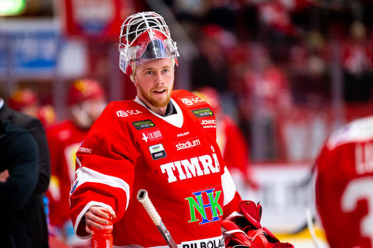 Timrås målvakt Victor Brattström