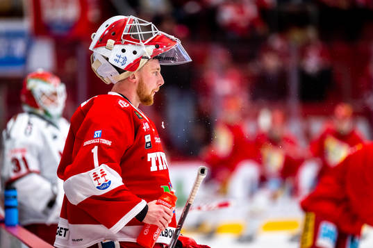 Timrås målvakt Victor Brattström