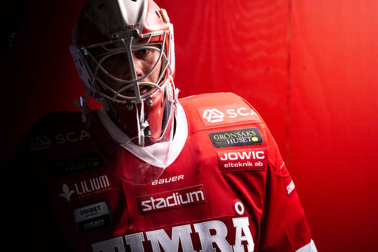 Timrås målvakt Victor Brattström