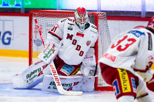 Modos målvakt Linus Lundin