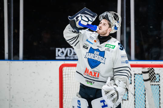 Karlskogas målvakt Tim Juel