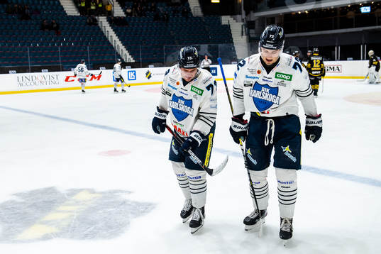 Karlskogas Oliver Eklind och Filip Ahl deppar