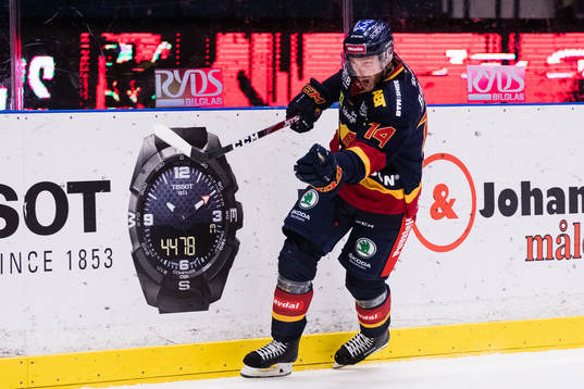 Djurgårdens Tom Wandell jublar