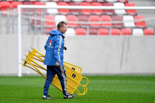 Peter Gerhardsson, head coach of Sweden