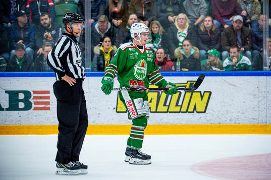 Rögles Nils Höglander utvisas