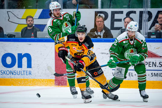 Luleås Karl Fabricius mot Rögles Dennis Everberg och