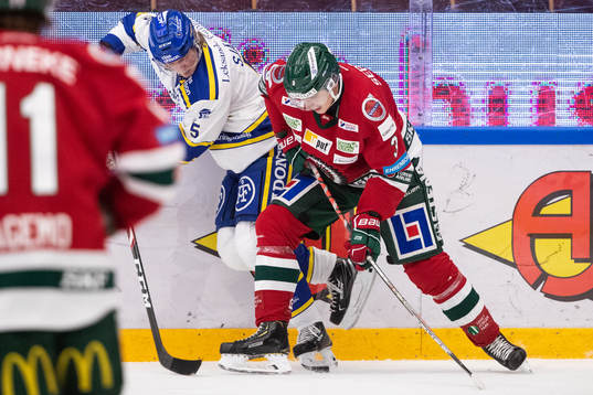 Leksands Calle Själin och Frölundas Jacob Moverare