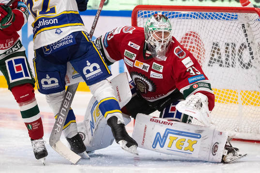 Frölundas målvakt Johan Mattsson