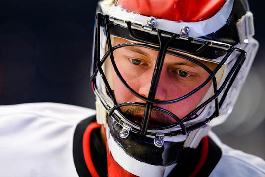 Malmö Redhawks målvakt Oscar Alsenfelt