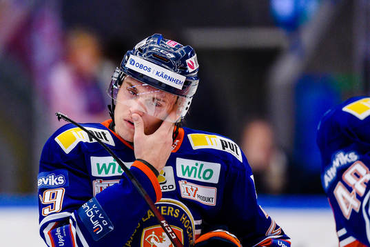 Växjös Pontus Holmberg deppar