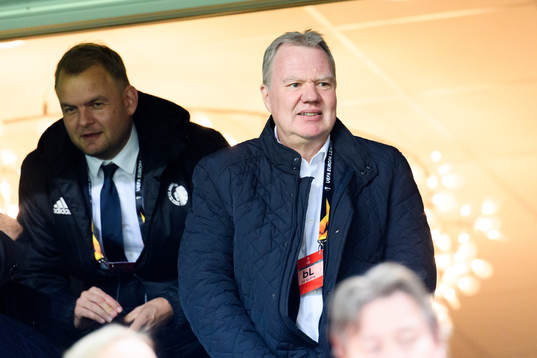 Karl-Erik Nilsson, president of the Swedish Football