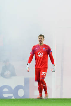 Goalkeeper Johan Dahlin of Malmö FF