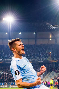 Markus Rosenberg of Malmö FF celebrates