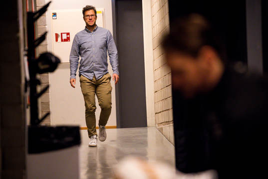 Skellefteås general manager Erik Forssell före