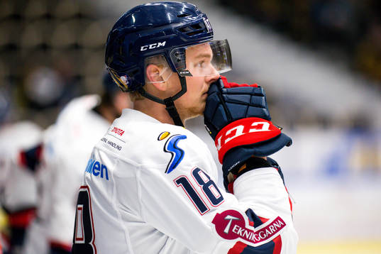 Linköpings Axel Ottosson deppar