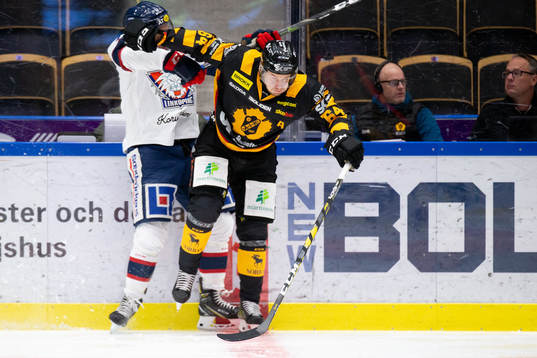 Linköpings Sebastian Karlsson och Skellefteås Jonathan