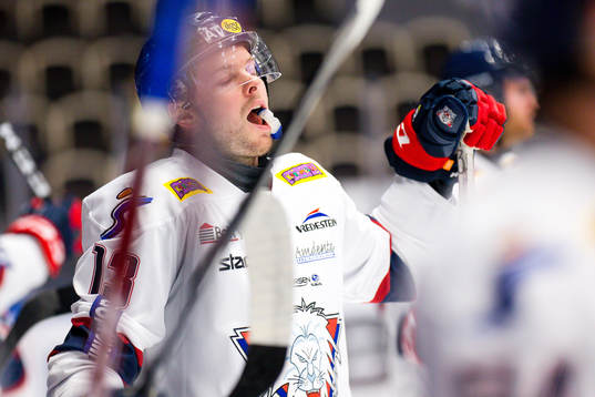 Linköpings Andrew Gordon deppar