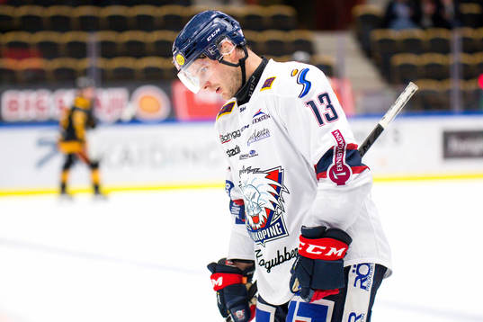 Linköpings Andrew Gordon  deppar