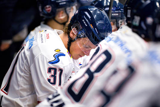 Linköpings Olle Lycksell deppar