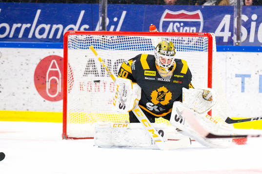 Skellefteås målvakt Gustaf Lindvall