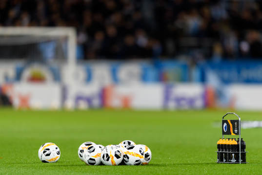 Balls and water bottles