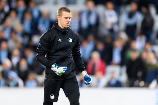 Goalkeeper Karl-Johan Johnsson of FC Köpenhamn