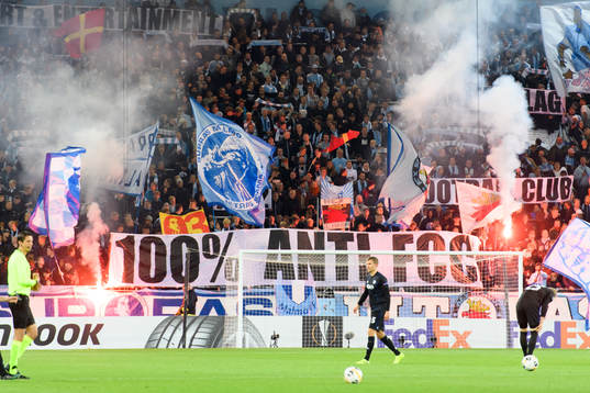 Supporters of Malmö FF