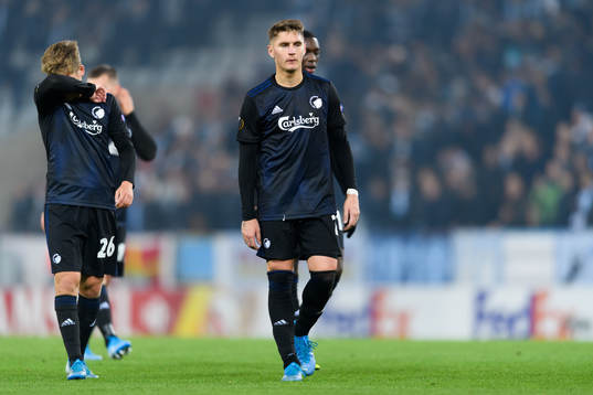 Guillermo Varela of FC Köpenhamn