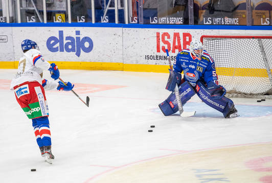 Oskarshamns målvakt Fredrik Pettersson-Wentzel och