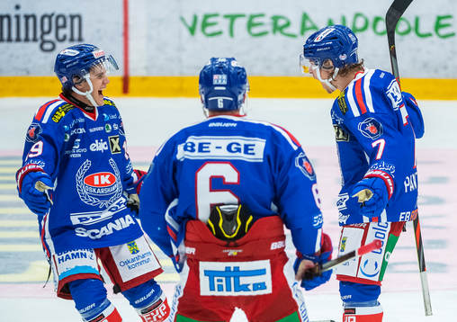 Oskarshamns Isak Pantzare jublar