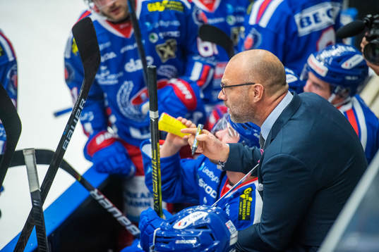 Oskarshamns assisterande tränare Fredrik Hallberg