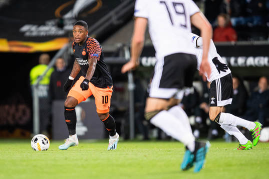 Steven Bergwijn of PSV Eindhoven