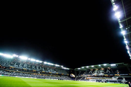 General view of Lerkendal Stadion