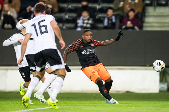 Steven Bergwijn of PSV Eindhoven
